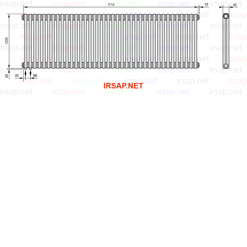 Радиатор IRSAP Tesi 21200/38 T18 CL 01